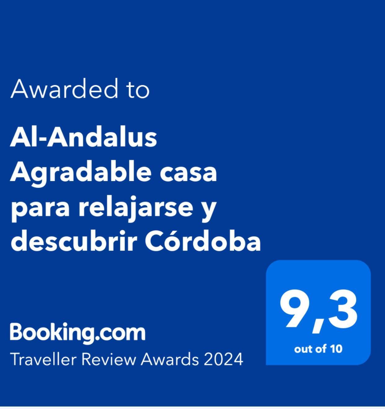 Al-Andalus Agradable Casa Para Relajarse Y Descubrir Cordoba Apartman Kültér fotó